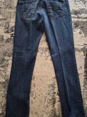 7'S JEANS  Dark Blue Slim Jeans
